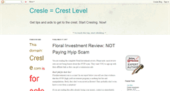Desktop Screenshot of cresle.com